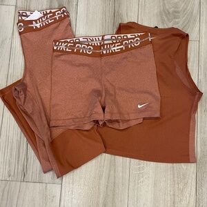 Nike workout Mesh set